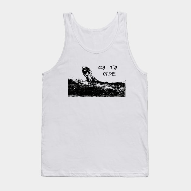 bmx Tank Top by rickylabellevie